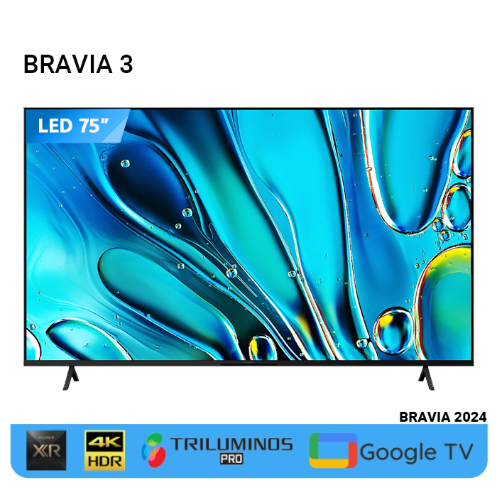 K-75S30 | BRAVIA 3 - 75 inch | 4K HDR Processor X1™ | 4K Ultra HD